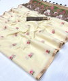 Pure Spun Swan By Girnar Spun Cotton Saree Wholesale Market In Surat